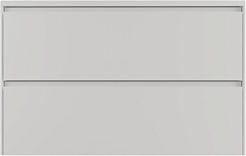 Style Line Тумба с раковиной Лима 90 Plus подвесная эмаль белая матовая – фотография-1